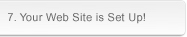 7. Your Website is Setup!